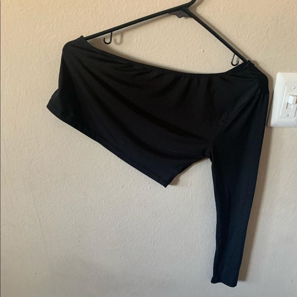 Sexy shirt one sleeve